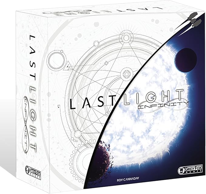 Grey Fox Games Last Light: Infinity Expansion | Strategy Board Game | Space Exploration | 2 to 8 Players | 60 Minutes