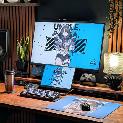 Kado Dual Portable Monitor Setup - 2-Pack 15.6" 1080p IPS Triple Monitor Extender for Laptop, 1920x1080 HDMI USB-C 180° Kickstand Built-in Speakers, Stacked Desktop Setup Office Gaming Daytrading