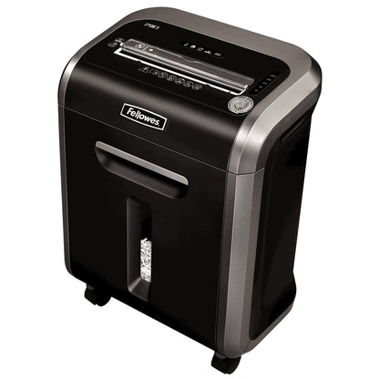 Fellowes ‎Powershred 79Ci 16-Sheet 100% Jam-Proof Heavy Duty Crosscut Paper Shredder Machine for Office and Home, Black/Dark Silver 3227919