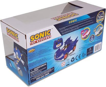 Sonic &amp Sega All-Stars Racing RC: Sonic - NKOK (681) 1:28 Scale 2.4GHz Remote Controlled Car 6.5 Compact Design Officially Licensed Sega Sonic The Hedgehog Battery Powered Ages 6+