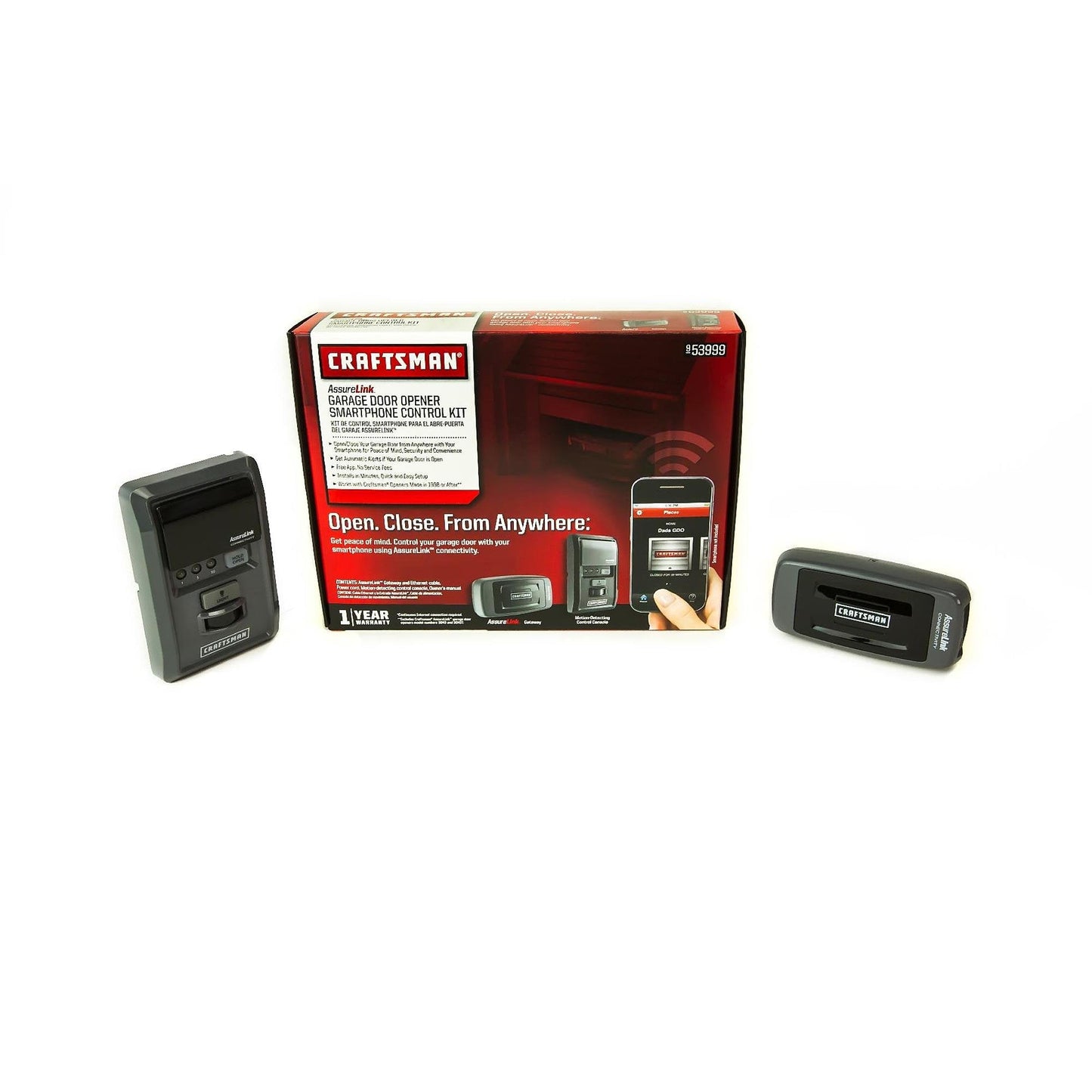 Craftsman AssureLink Smart Control Garage Door Opener Smartphone Control Kit
