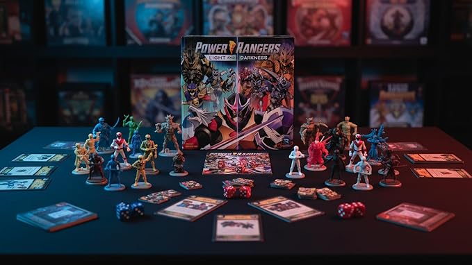 Renegade Game Studios Power Rangers Heroes of the Grid Light &amp Darkness Expansion Board Game for 2-5 Players
