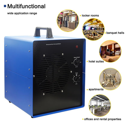 0zone Generator, 7000 Sq/Ft 0zone Machine Ionizer for Industrial, Commercial, Home, Car, Basement