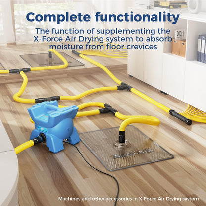 AlorAir Air Drying System Mat – X-Force Rescue Mat for Efficient Floor Drying, Ideal for Water Damage Restoration in Wood Floors and Any Floor Layout