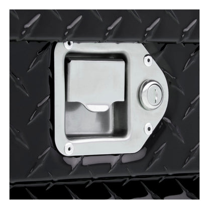 UWS EC20252 48-Inch Gloss Black Heavy-Wall Aluminum Truck Storage Box, RigidCore Lid