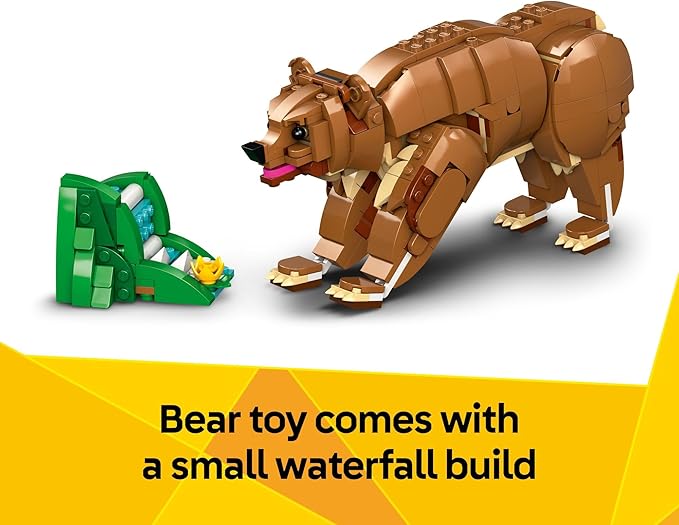 LEGO Creator 3 in 1 Beautiful Horse Building Toy for Kids - Building Blocks &amp Learning Toy for Girls &amp Boys Ages 9+ Create a Horse Bear or Deer Toy with 1 Set - Gift for Birthdays - 31166