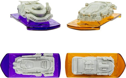 Steve Jackson Games Car Wars 2-Player Starter Set Orange/Purple 6th Edition – Strategic Car Combat Fast-Paced Action Tactical Board Game Ages 14+ 2 Players