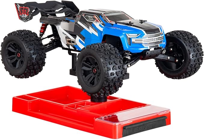 Ernst RC Car Stand and Workstation for RC Cars RC Aircraft Model Crawlers Monster Trucks Drones and Electric Boats