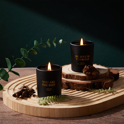 10 Pcs Motivational Aromatherapy Scented Candles Soy Wax Candles with Essential Oils Inspirational 4.4oz Scented Candle Return Gifts Bulk for Women Mother Teacher Employee Birthday Mother's Day