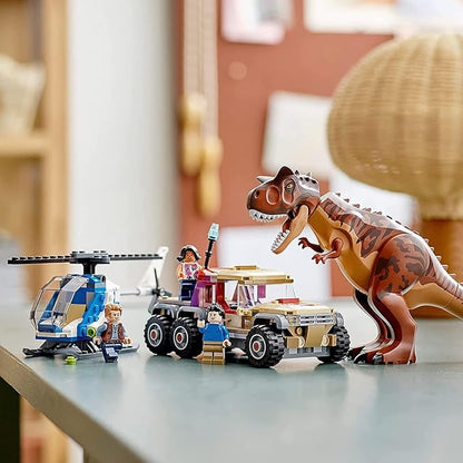 LEGO Jurassic World Carnotaurus Dinosaur Chase 76941 Building Kit Fun Toy Playset for Creative Kids New 2021 (240 Pieces)