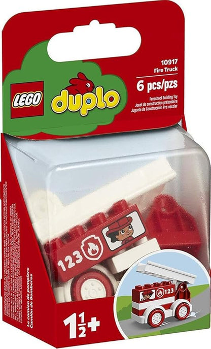 LEGO DUPLO My First Fire Truck 10917 Educational Fire Truck Toy Great Birthday Gift for Toddlers Ages 18 Months and up (6 Pieces)