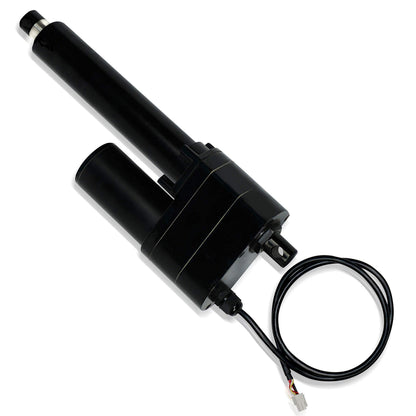 Progressive Automations 12V High Force Industrial Linear Actuator - 18 Inches Stroke, 2000 lbs Force, Positional Feedback, Built-in Potentiometer, Heavy Duty, IP65 Protection