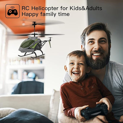 Cheerwing Remote Control HelicopterSYMA S39H RC Helicopter with Altitude Hold and High &amp Low Speed Mode2 BatteriesBig Size Aircraft for Adults Kids(Green)