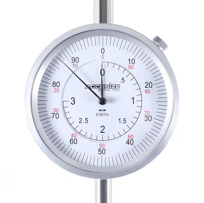 Accusize Industrial Tools 0-3'' by 0.001'' Dial Indicators, P900-S104