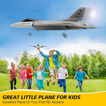 jaming RC Plane 3 Channel Remote Control Airplane for AdultsF16 RC Fighter with 6-Axis Gyro2.4GHz Controlled Hobby Glider Jet Aircraft for BeginnersAdults &amp Kids Gift