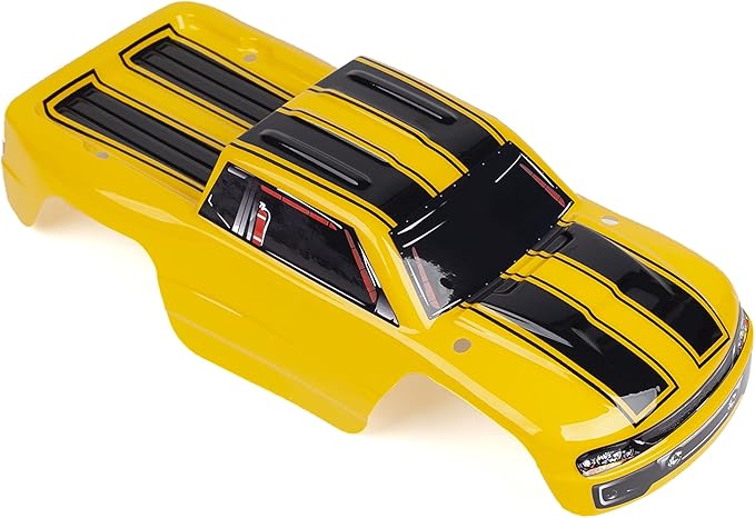 SummitLink Custom Body Compatible for 1/10 Scale RC Car or Truck (Truck not Included) (Yellow Bumblebee)