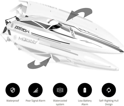 Cheerwing 25 RC Brushless 30 MPH High Speed Boat Large Racing Remote Control Boat for Adults