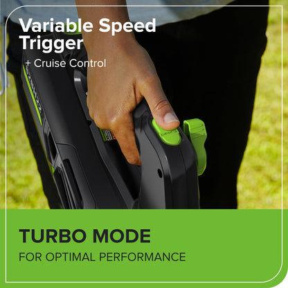 Greenworks 82V Brushless (760 CFM / 140 MPH) Cordless Leaf Blower, 4.0Ah Battery and Dual Port Charger (Great for Landscapers and Professionals)