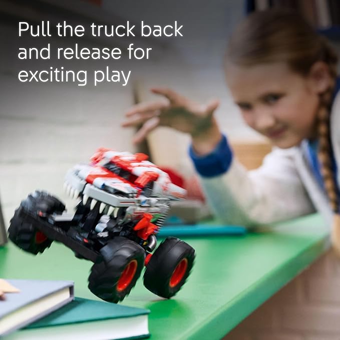 LEGO Technic Monster Jam ThunderROARus Pull-Back Monster Truck Toy - Building Toy for Kids Boys and Girls Ages 7+ - Creative Gift Idea for Lovers of Trucks - 42200