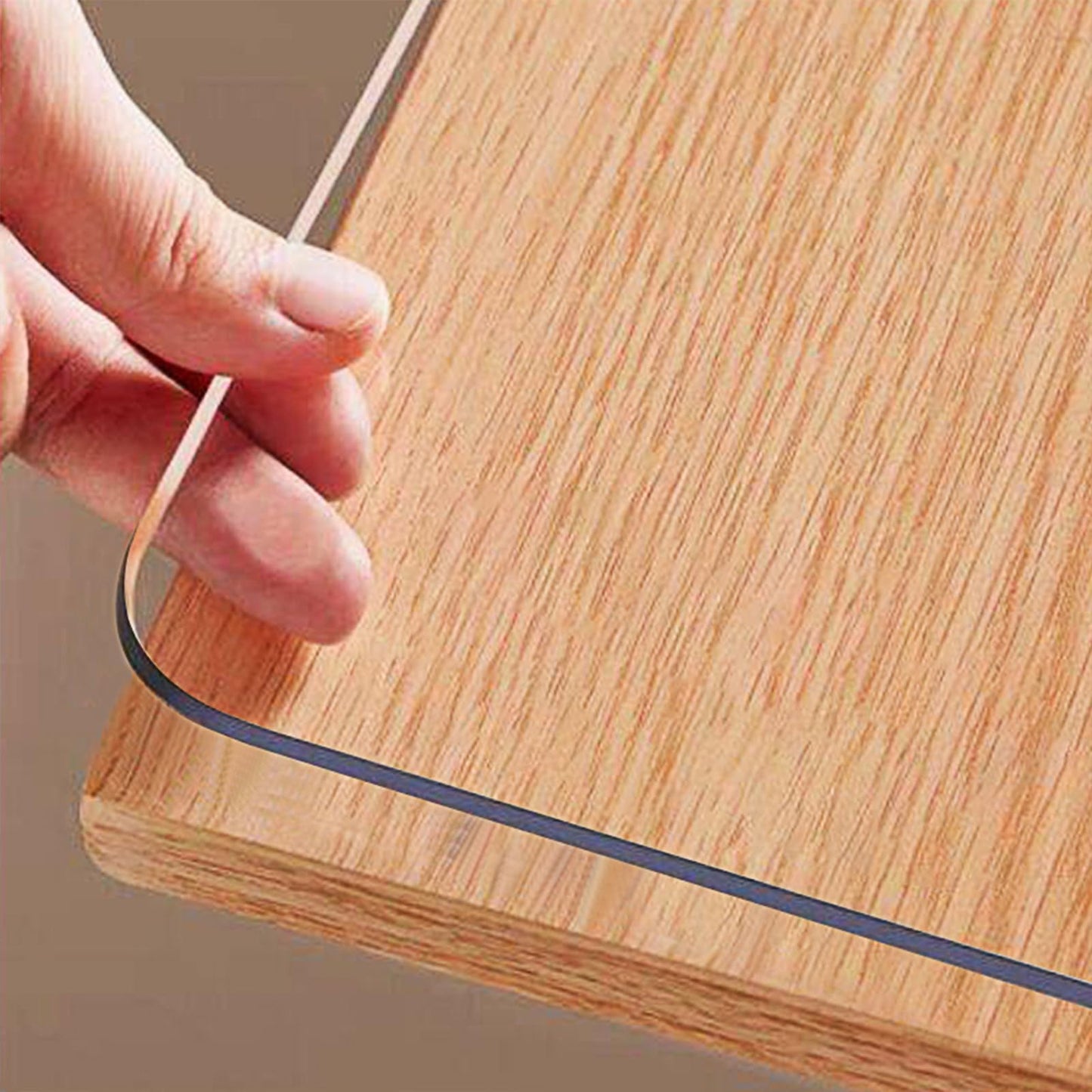 OstepDecor Clear Table Cover Protector 30 x 72 Inch, 1.5mm Thick Plastic Table Cover, Dining Table Protector Pad, Waterproof & Easy Cleaning PVC Desk Mat for Dresser, Coffee & Kitchen Wooden Tabletop