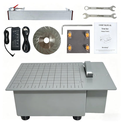 Deruilong Electric Bottle Cutter, Trim Saw, Glass Bottle Cutter, Glass Cutter, Stain Glass Cutter Stone Cutter Brittle and Hard Materials Cutter