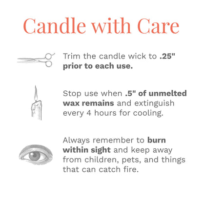 CANDLE-LITE Scented Sunlit Mandarin Berry Fragrance, One 10oz. 3-Wick Aromatherapy Candle with 20-40 Hours of Burn Time, Orange Color, 10 oz. Jar