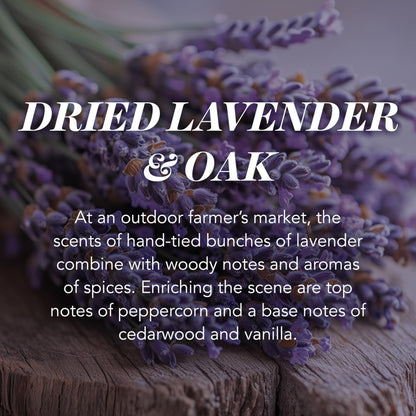 Yankee Candle Scented Candle | Lavendar & Oak Large Jar | Long Burning Candles: up to 150 Hours | Perfect Gifts for Women