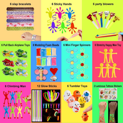 160 pcs Fidget Toys Pack, Party Favors For Kids 8-12 Mini Autism Sensory Toy Goodie Bag Pinata Stuffers Treasure Box School Prizes Birthday Party Supplies Halloween Treat Xmas Gifts For Boys Girls 4-8