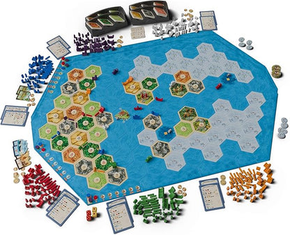 CATAN Explorers &amp Pirates 5-6 Player Expansion (6th Edition) Add More Players to Your Adventure Strategy Game for Kids &amp Adults Ages 12+ 3-6 Players 90-120 Minute Playtime