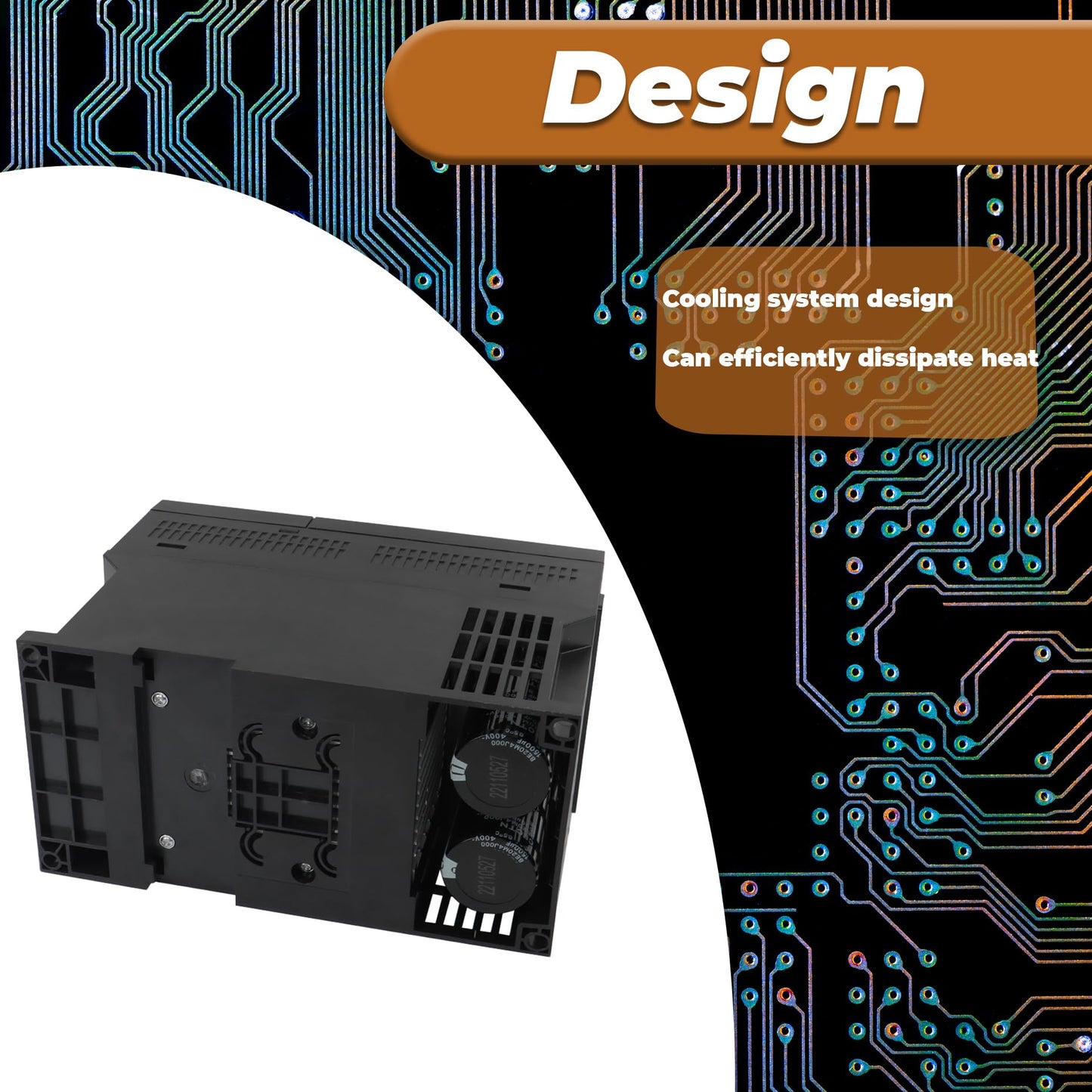kimllier 7.5KW 10HP Variable Frequency Drive 220V 1 or 3 Phase to 208-240V 3 Phase Converter Motor Speed Controller