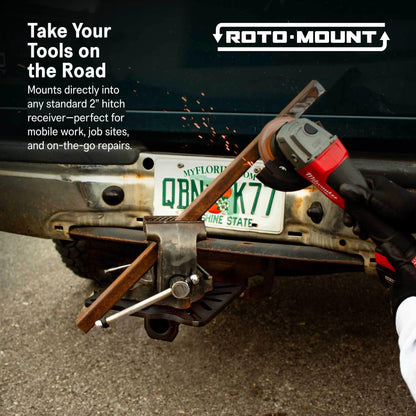 SST® Roto-Mount – 360° Rotating Bench Mount for Vises, Grinders & Notchers – Quick-Release Tool System – Grade 8 Hardware, DOM Tubing & Laser-Cut Steel – Weather & Corrosion Resistant