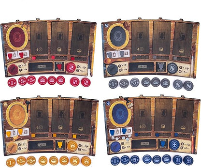 Luthier: The Art of The Instrument - Classical Music and History Themed Euro Board Game Bidding &amp Worker Placement 1 to 4 Players Ages 14 and up