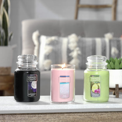 Yankee Candle Pink Sands Scented Classic 22oz Large Tumbler 2-Wick Candle Over 75 Hours of Burn Time Premium Quality Exotic Island Escape