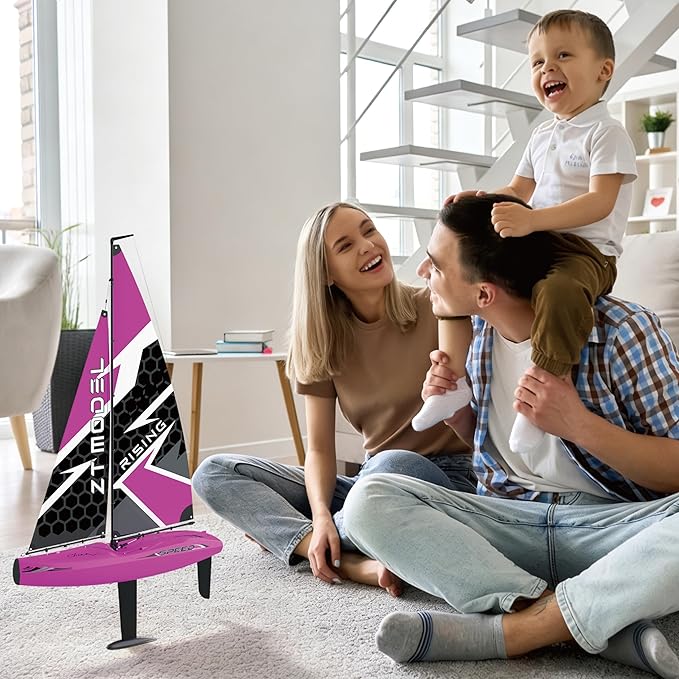 PLAYSTEM Voyager 550 2.4G RC Racing Sailboat (RTR Pre-Printed)- 30 Tall