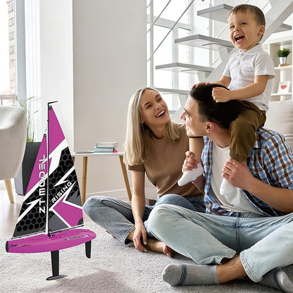 PLAYSTEM Voyager 550 2.4G RC Racing Sailboat (RTR Pre-Printed)- 30 Tall