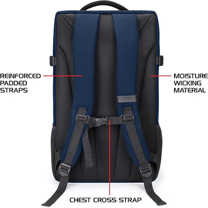 ENHANCE Collector's Edition Board Game Backpack - Reinforced Rigid Board Game Storage with Padded Shoulder Straps Carrying Handle and Accessories Pockets for Dice Card Games More (Dragon Blue)