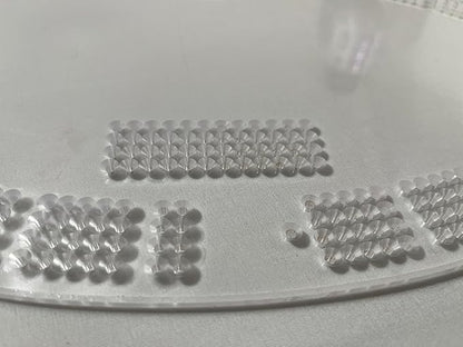 Oval Cribbage Board Template - 4 Lane USA