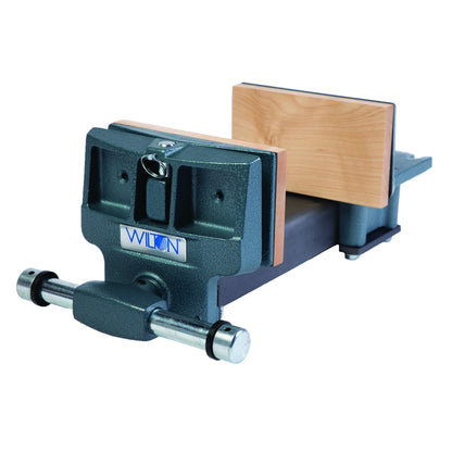Wilton Woodworking Vise, 4" x 7" Jaw, 10" Max Jaw Opening, Rapid-Action (Model 78A)