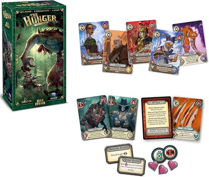 Renegade Game Studios The Hunger: High Stakes Expansion - Deck Building Game Ages 12+ 2-6 Players 60 Min