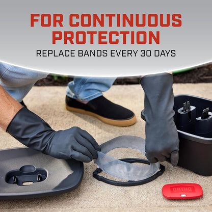 Ortho Home Defense Mosquito Killer - Silent, Easy-to-Use Solution for 4,300 Sq. Ft. Protection | 1 Station & 2 Bands