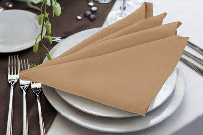Utopia Home Charcoal Grey Cloth Napkins (12 Pack, 20x20 Inches), Ideal Dinner Napkins for Party, Wedding and Lunch/Dinner