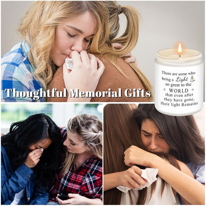 Homsolver Sympathy Gifts, Thoughtful, Remembrance and Condolence Gift, Sympathy Scented Candles