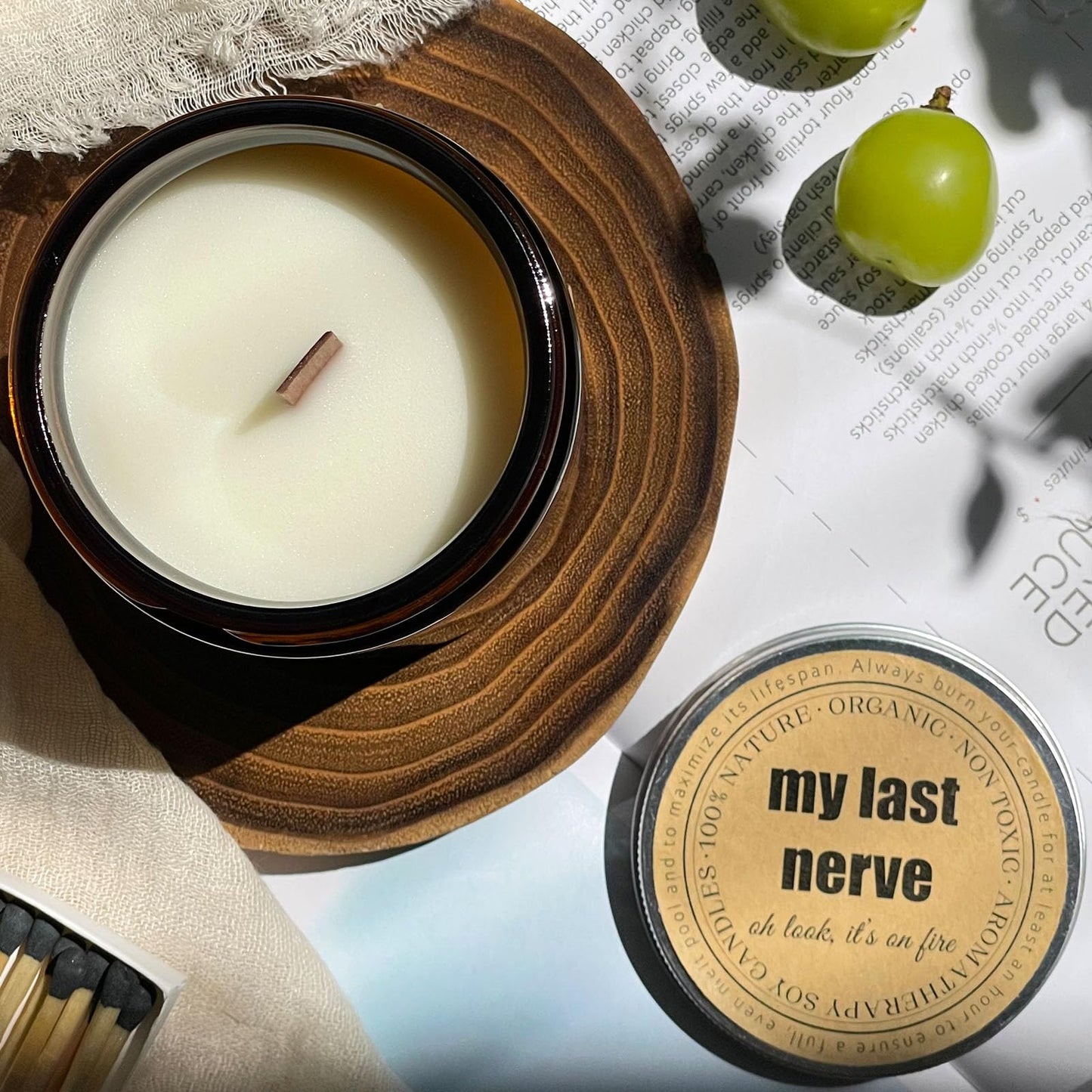 KOTKAS Coconut Vanilla Scented Candles - 8oz Natural Scented Soy Candles Non Toxic Long Lasting Aromatherapy Candles for Home Scented Vanilla Candle Gifts for Women Men Birthday Mothers Day Christmas