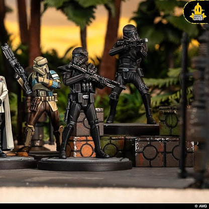 Star Wars Shatterpoint Deploy The Garrison Squad Pack - Tabletop Miniatures Game Strategy Game for Kids and Adults Ages 14+ 2 Players 90 Min Playtime Made by Atomic Mass Games