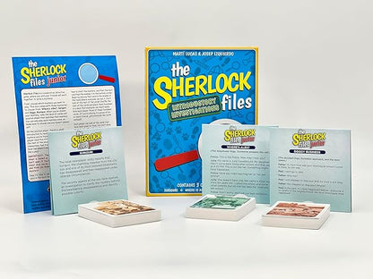 Sherlock Files: Junior Introductory Investigations Strategy Board Games Indie Boards &amp Cards