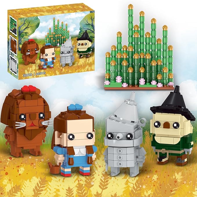 Classic Action Figure Building Set Compatible with Lego for AdultsGift Idea for Boys and Girls 8-14 Years Model Figure for Collectors and Display 685 pcs