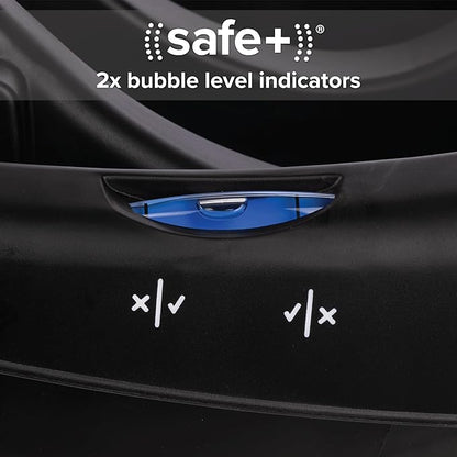 Diono LiteClik30 R and RX SafePlus Base Stay-in-Car Base for Second Vehicle Compatible with LiteClik30 R and RX SafePlus Car Seats Features Steel Anti-Rebound Bar (Black)