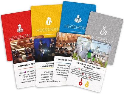 Hegemony: Crisis &amp Control Expansion - Add New Automas &amp Modules Solo Play Unique Asymmetric Card Driven Game Board Game Ages 14+ 1-4 Players