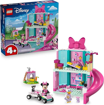 LEGO Disney Minnie’s Pet Hotel Toddler Toy - Minnie Mouse Building Set for Girls and Boys Ages 4+ - Mickey Mouse Clubhouse Preschool Learning &amp Educational Toy - Disney Gift Idea for Birthdays- 4