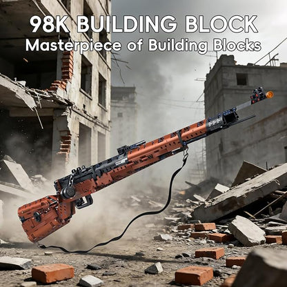 98K Building Blocks Set 1206 Pcs Plastic Particle Interlocking Construction Kits Display for Adults and Teens